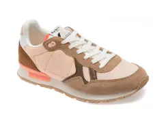 Pantofi sport PEPE JEANS multicolor, BRIT CAMP, din material textil imagine