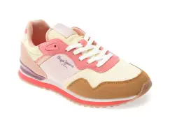 Pantofi sport PEPE JEANS multicolor, LONDON BAND, din material textil imagine