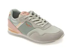 Pantofi sport PEPE JEANS multicolor, LONDON PRINT, din material textil imagine