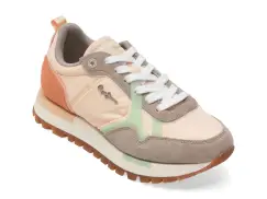 Pantofi sport PEPE JEANS multicolor, LS40026, din material textil si piele naturala imagine