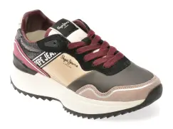 Pantofi sport PEPE JEANS multicolor, LS60028, din piele naturala imagine