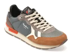Pantofi sport PEPE JEANS multicolor, MS40021, din material textil si piele naturala imagine