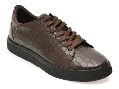 Pantofi sport RELAX maro, 1617, din piele naturala imagine