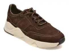 Pantofi sport RELAX maro, 41291, din piele intoarsa imagine