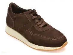 Pantofi sport RELAX maro, 8129B, din piele intoarsa imagine