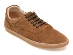 Pantofi sport RELAX maro, 8135, din piele intoarsa imagine