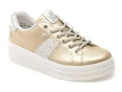 Pantofi sport REMONTE aurii, D1C10, din piele ecologica imagine