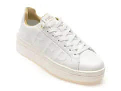Pantofi sport REPLAY albi, GWZ6O, din piele naturala imagine