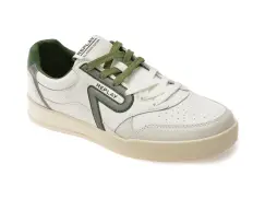 Pantofi sport REPLAY albi, MZ5N08L, din piele naturala imagine