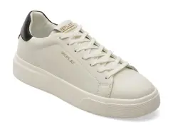 Pantofi sport REPLAY albi, MZ7O05L, din piele naturala imagine