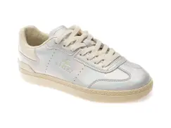 Pantofi sport REPLAY argintii, WSD802L, din piele naturala imagine