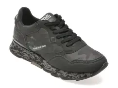Pantofi sport REPLAY negri, GMS68, din material textil imagine