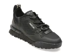 Pantofi sport REPLAY negri, MS1P56L, din material textil imagine
