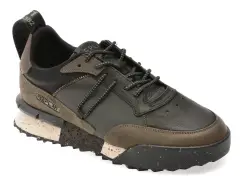 Pantofi sport REPLAY negri, MS1P64L, din material textil si piele naturala imagine