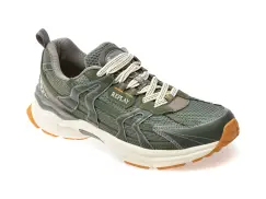 Pantofi sport REPLAY verzi, MSD502T, din material textil imagine