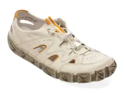Pantofi sport RIEKER albi, L0381, din piele naturala imagine