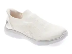 Pantofi sport RIEKER albi, M5072, din material textil imagine