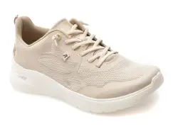 Pantofi sport RIEKER bej, M8551, din material textil imagine