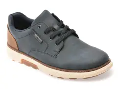 Pantofi sport RIEKER bleumarin, B3317, din piele ecologica imagine