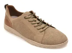 Pantofi sport RIEKER gri, 8315, din piele naturala imagine