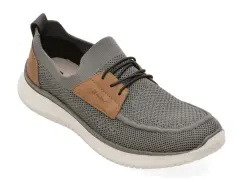 Pantofi sport RIEKER gri, B9656, din material textil imagine
