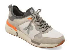 Pantofi sport RIEKER gri, U1405, din material textil imagine