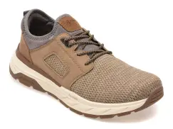 Pantofi sport RIEKER maro, 6150, din material textil imagine
