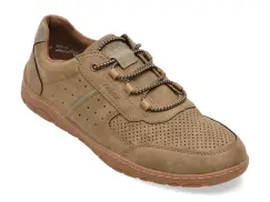 Pantofi sport RIEKER maro, 8351, din piele ecologica imagine