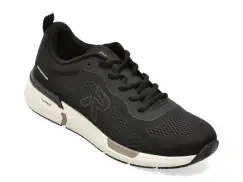 Pantofi sport RIEKER negri, U1404, din material textil imagine