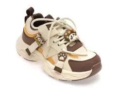 Pantofi sport SELECTION KIDS bej, 25110, din piele ecologica imagine