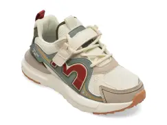 Pantofi sport SELECTION KIDS bej, W165, din material textil imagine