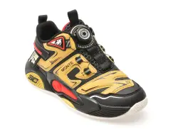 Pantofi sport SELECTION KIDS galbeni, 918, din material textil imagine