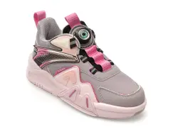 Pantofi sport SELECTION KIDS gri, 25828, din piele ecologica imagine