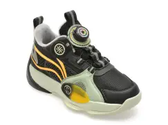 Pantofi sport SELECTION KIDS negri, 25839, din piele ecologica imagine