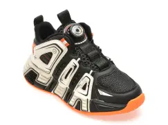 Pantofi sport SELECTION KIDS negri, 25840, din piele ecologica imagine