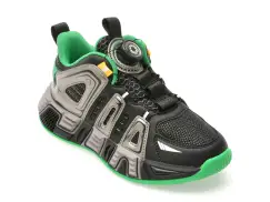 Pantofi sport SELECTION KIDS negri, 25840, din piele ecologica imagine