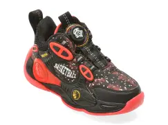 Pantofi sport SELECTION KIDS negri, W865, din piele ecologica imagine