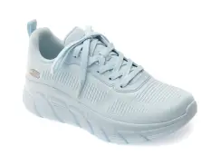 Pantofi sport SKECHERS albastri, 117385, din material textil imagine