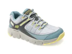 Pantofi sport SKECHERS albastri, 180145, din material textil imagine