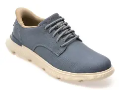 Pantofi sport SKECHERS albastri, GARZA, din material textil imagine