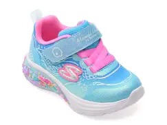 Pantofi sport SKECHERS albastri, MY DREAMERS, din material textil imagine