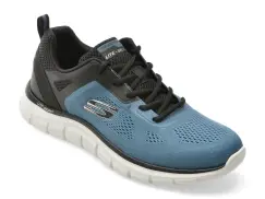 Pantofi sport SKECHERS albastri, TRACK, din material textil imagine