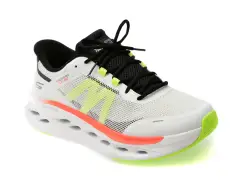 Pantofi sport SKECHERS albi, 220422, din material textil imagine