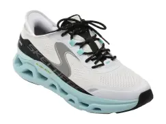 Pantofi sport SKECHERS albi, GLIDE-STEP ALTUS, din material textil imagine