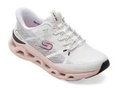 Pantofi sport SKECHERS albi, GLIDE-STEP ALTUS, din material textil imagine