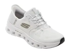 Pantofi sport SKECHERS albi, GLIDE-STEP PRO, din material textil imagine