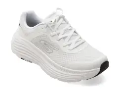 Pantofi sport SKECHERS albi, MAX CUSHIONING ENDEAVOUR, din material textil imagine