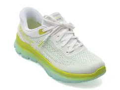 Pantofi sport SKECHERS albi, SUMMITS PLUS, din material textil imagine