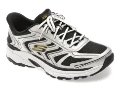 Pantofi sport SKECHERS argintii, STAMINA SPORT, din material textil imagine