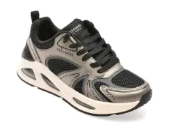 Pantofi sport SKECHERS argintii, UNO EGO, din material textil imagine